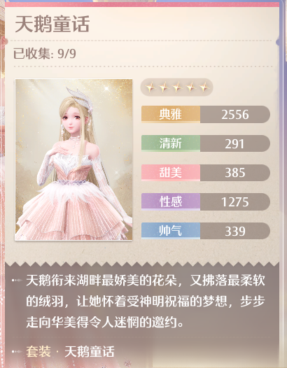 天鵝童話時裝屬性