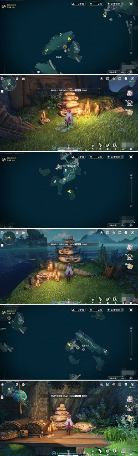 祭壇分布示意圖