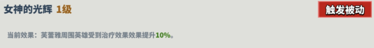 女神的光輝技能