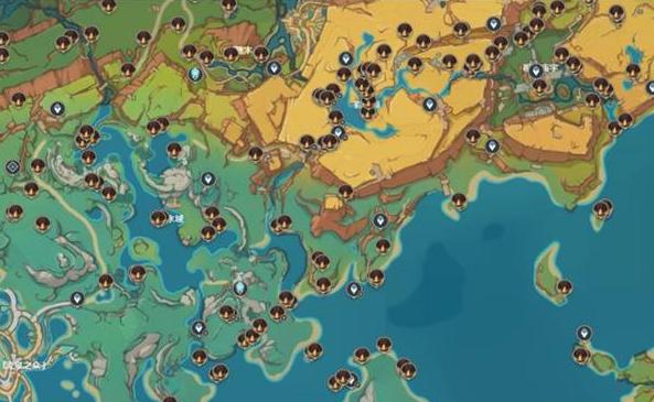 龍眾掉落材料示意圖