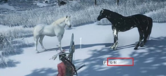 馬匹位置示意圖