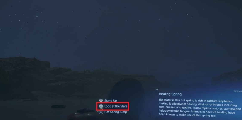 夜觀星象操作示意圖