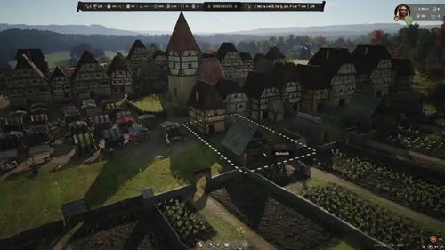 功能區域分布示意圖