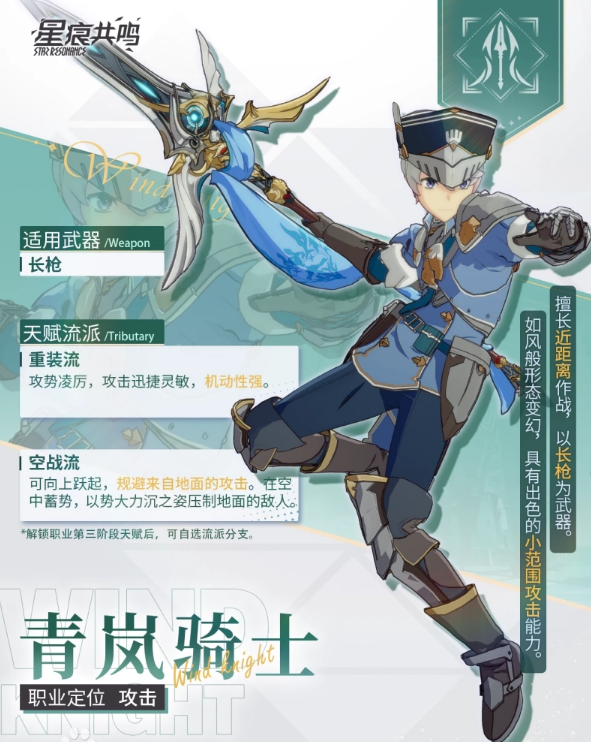 星痕共鳴有哪些輸出職業(yè)?職業(yè)一覽詳解