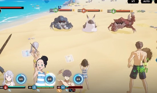 烤肉派對時間技能示意圖