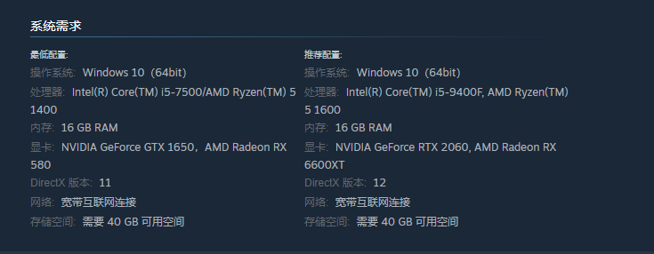 《矩陣：零日危機》配置要求詳解-景澄手游網
