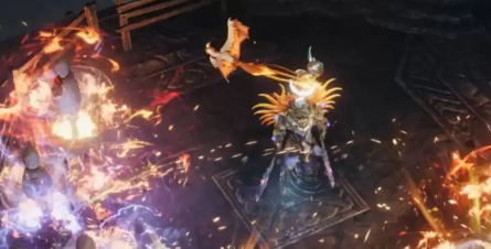 馴鷹者戰斗場景