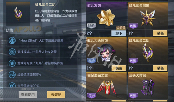虹兒紫金二胡