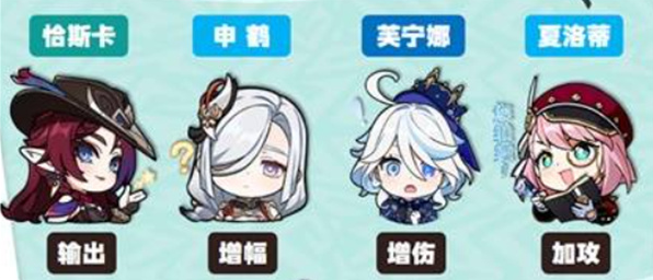 水冰雙色隊角色立繪