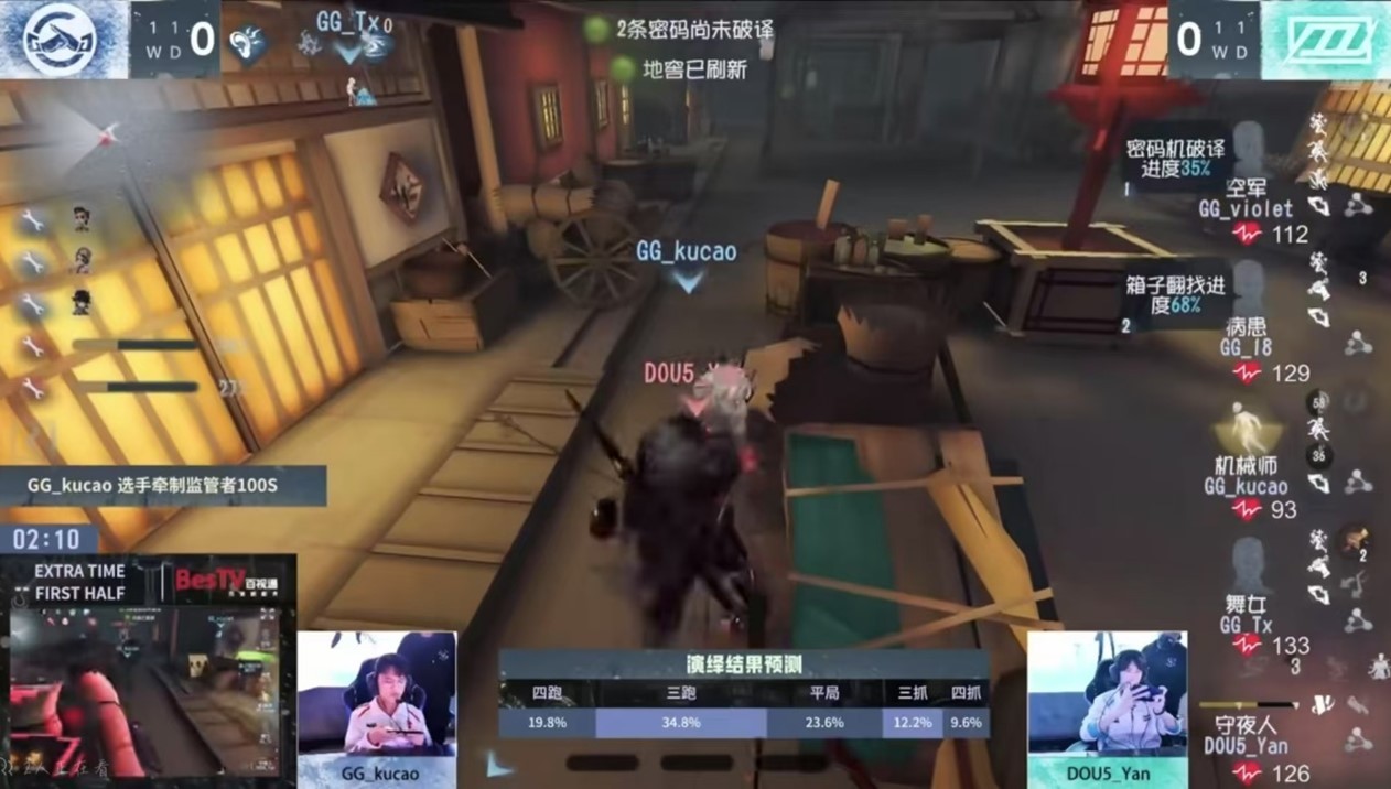 十戰不殆!Gr戰隊氣吞山海捍衛榜首榮耀!——《第五人格》2024IVL秋季賽第十周賽報發布