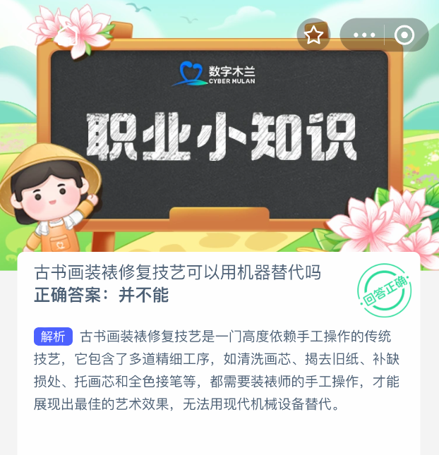 古書(shū)畫(huà)裝裱修復(fù)示意圖