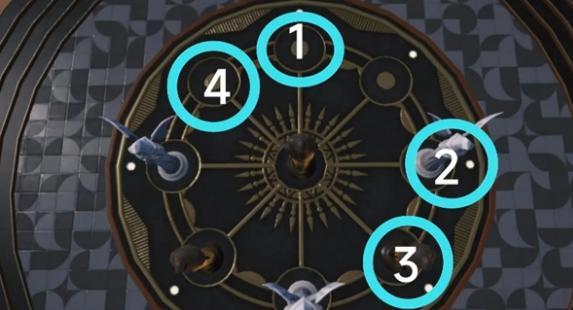 初始圈圈位置示意圖