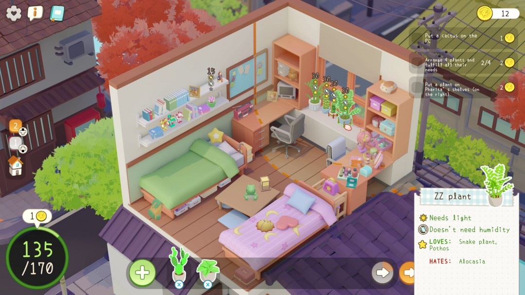 《我的小綠屋》Steam正式推出,打造綠意公寓享休閑時光!