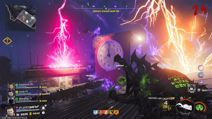 閃電事件自動觸發位置