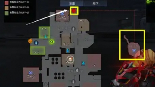 BOSS技能躲避示意圖