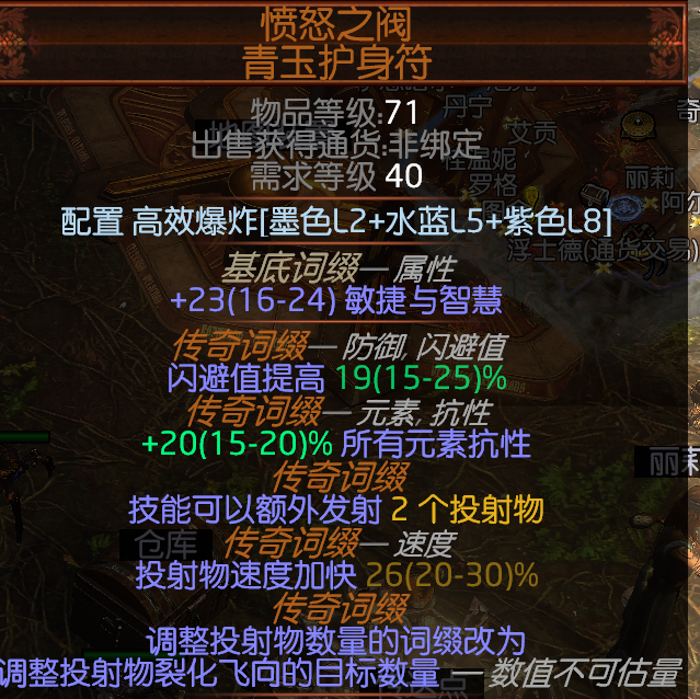 關(guān)鍵裝備示例