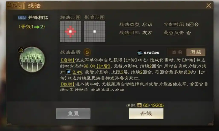 戰法效果示意圖