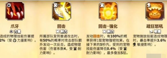 技能搭配示意圖