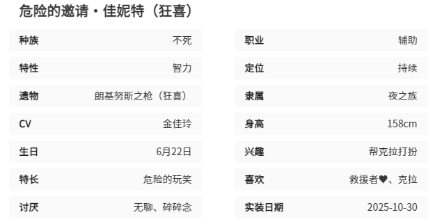 空靈詩篇佳妮特：護盾+出血+魔力恢復，輔助天花板-景澄手游網