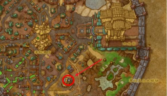 安德麥坐標示意圖