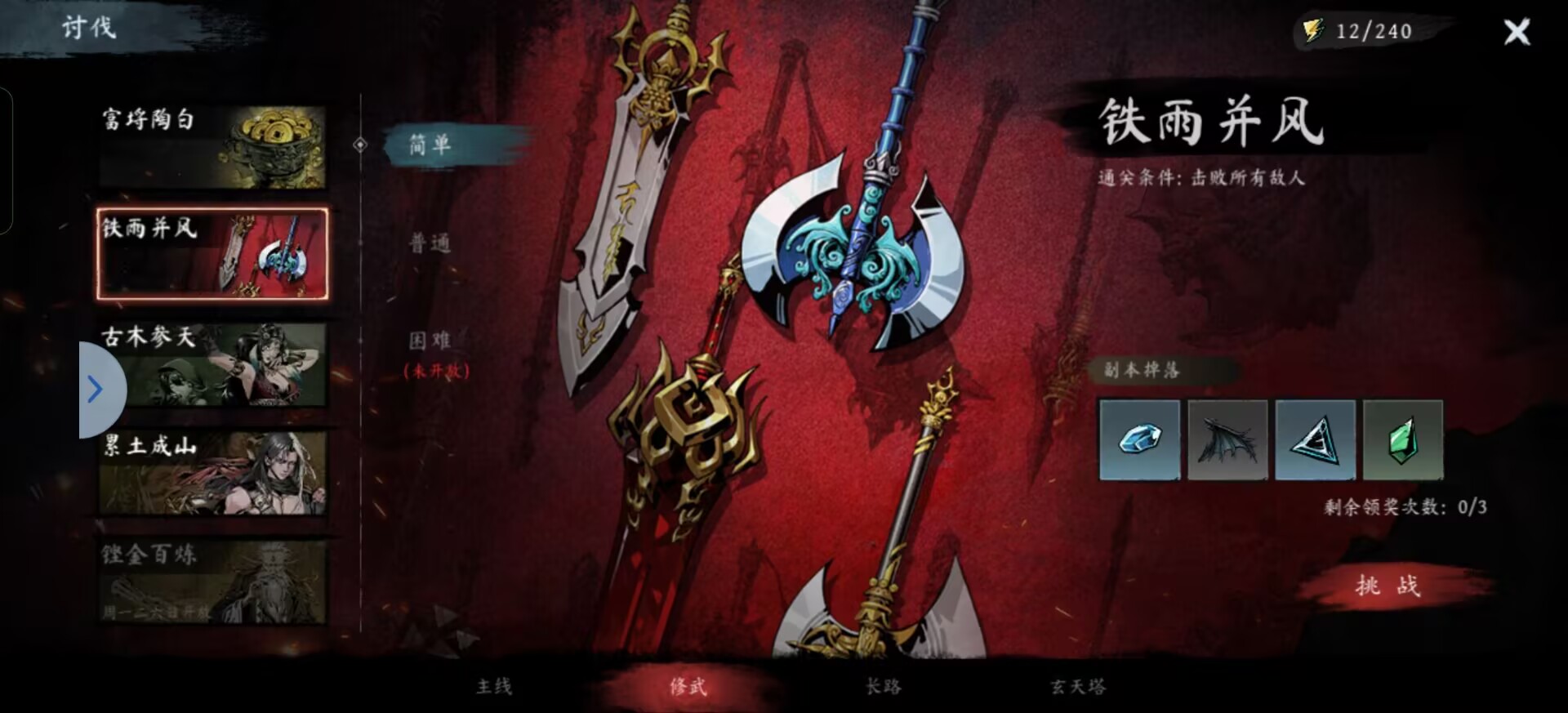 一階突破材料示意圖