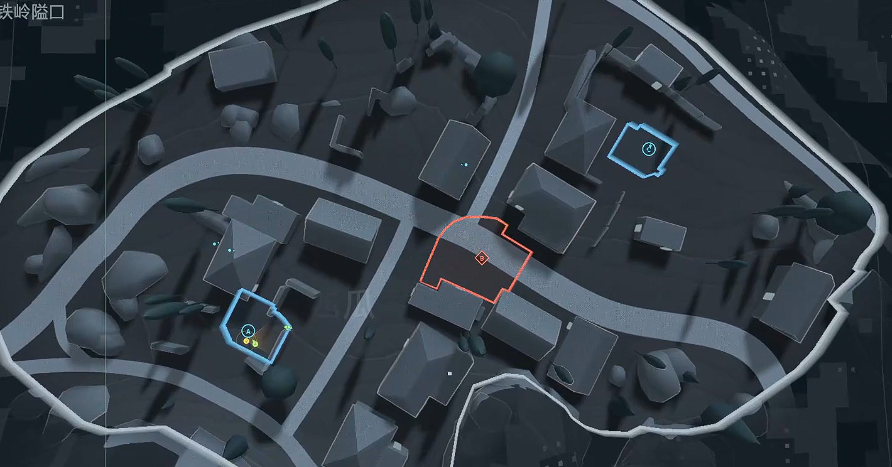 點位分布示意圖