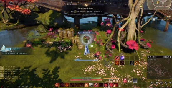 紅花大樹下靈體