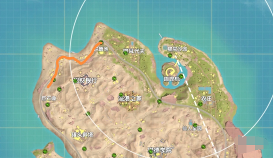 巨石像路線圖