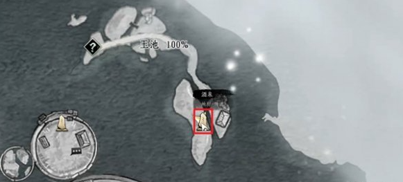 酒泉鎮傳送點示意圖