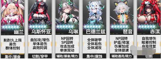 交錯戰線幽蘭如何配隊?陣容搭配攻略