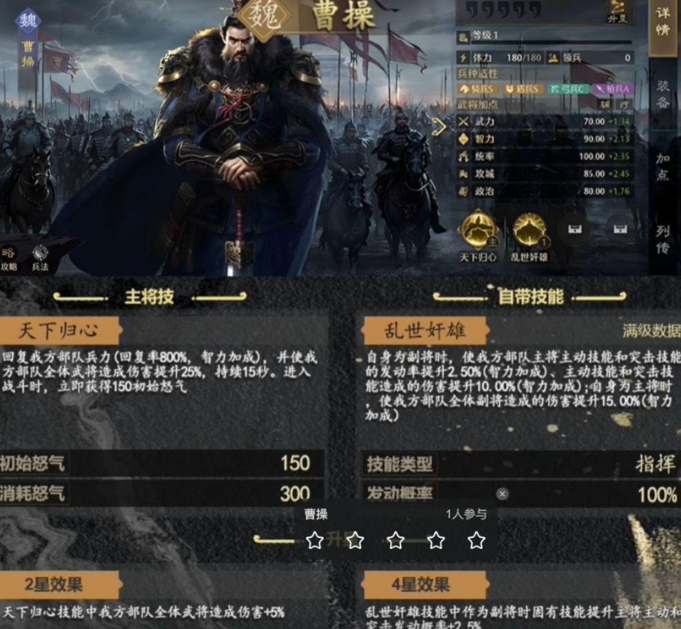 技能組合示意圖