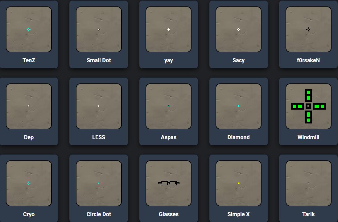 準(zhǔn)星代碼列表