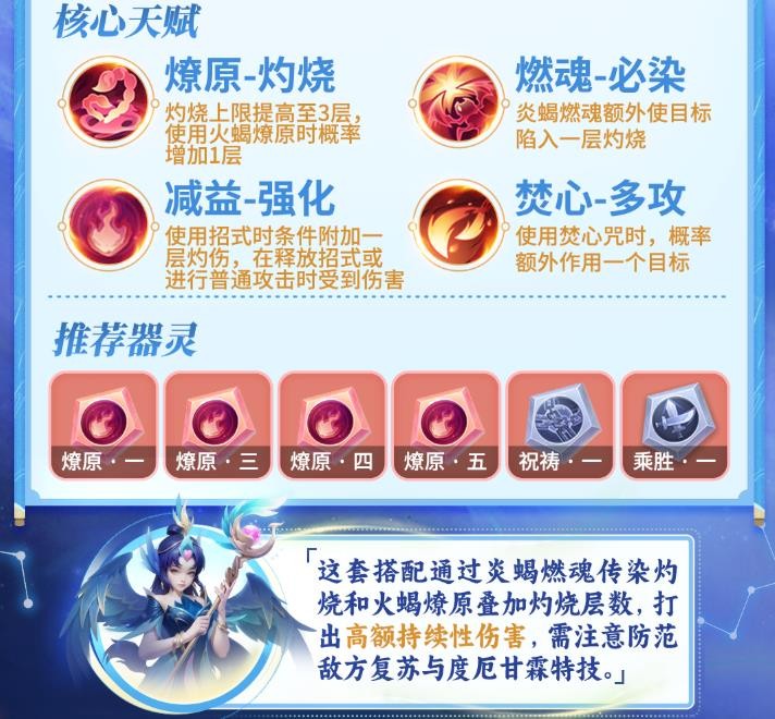 灼燒流技能搭配圖2