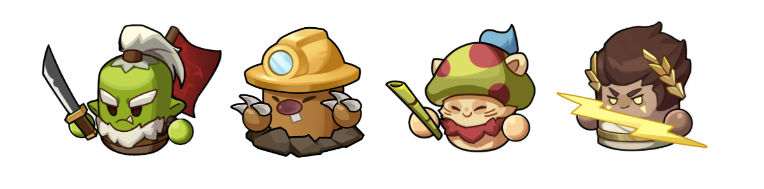 前期陣容搭配示意圖