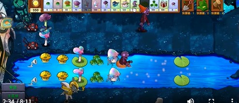 植物大戰僵尸融合版：陽光彈力魅惑菇實戰解析-景澄手游網