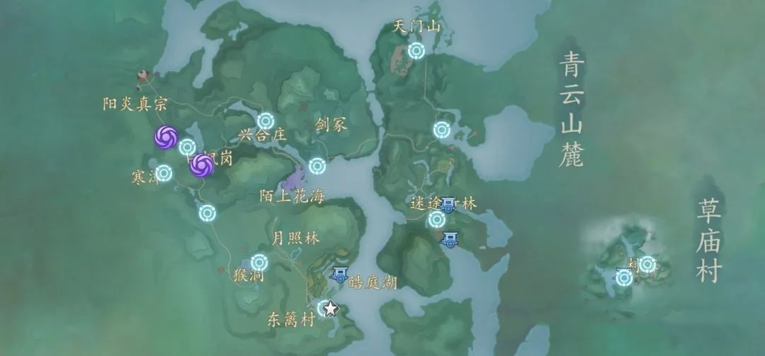 青云山麓區域