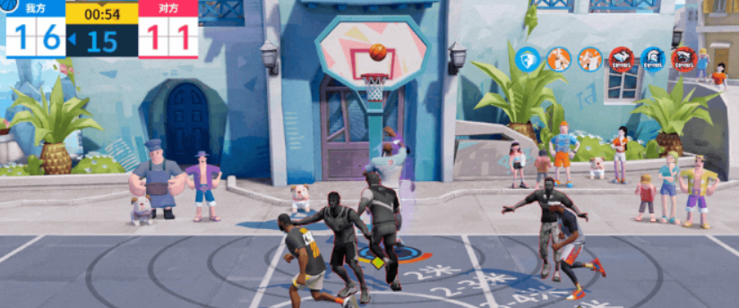 防守技能示意圖