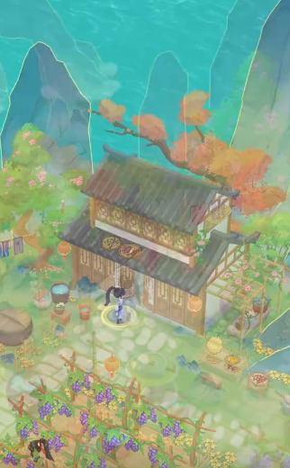 資源采集示意圖