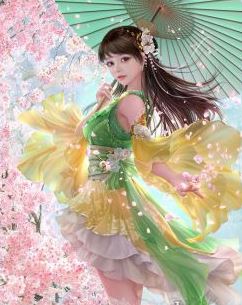 如花似朵皮膚展示