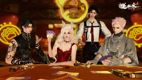 牌局對戰示意圖